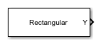 Rectangular Waveform block