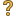 Orange question mark