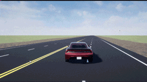 Animated gif of camera lag effect