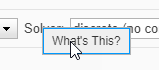 What's This button which appears when you right-click an option's text label