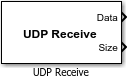 UDP Receive block