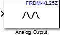 Analog Output block