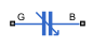 NMOS Capacitor block icon