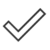 Check3 icon: the outline of a check mark