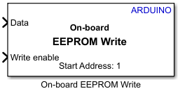 Arduino On-board EEPROM Write Block Icon