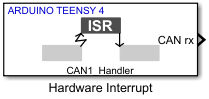 Arduino Teensy4 Library Hardware Interrupt Block Icon