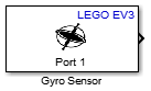 Gyro Sensor block