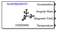 block icon for ICM20948 IMU sensor