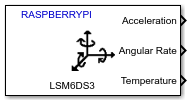 block icon for LSM6DS3 IMU Sensor