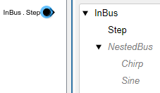 Bus hierarchy with Chirp and Sine under NestedBus