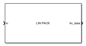 LIN Pack block