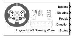 Logitech G29 Steering Wheel block