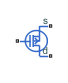 P-Channel MOSFET block