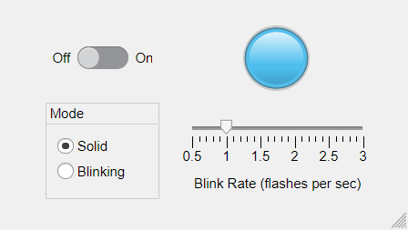 Stateflow 차트를 사용하여 인간-기계 인터페이스 논리 설계하기