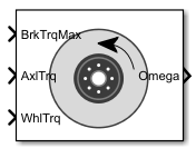 External torque brake block icon