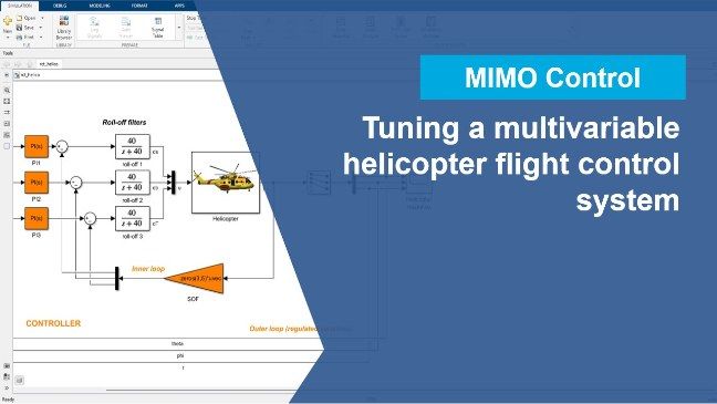 Optimizing a Flight Control System - MATLAB & Simulink