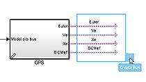 Automatically create a bus from a set of signals using Simulink .