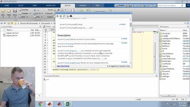 Here, I create a function to break up a URL string into components such as protocol, hostname, file path, query parameters, similar to the fileparts function in MATLAB.