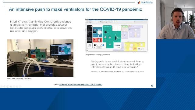 Watch this webinar to learn how engineers can improve the product quality of medical devices and reduce development time using Model-Based Design.