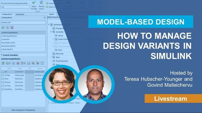 Manage, configure, and analyze system variants within Simulink.