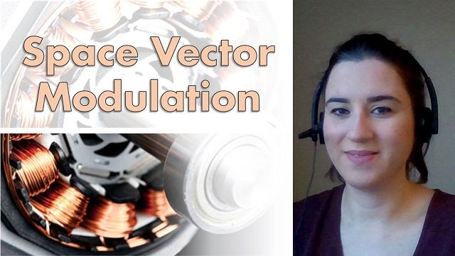 Space vector modulation (SVM), also known as space vector pulse width modulation (SVPWM), is a common technique in field-oriented control for permanent magnet synchronous motors (PMSM).