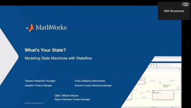 What's Your State? Modeling State Machines with Stateflow - MATLAB ...
